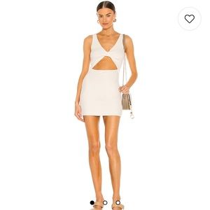 Lovers and Friends Chels Mini Dress in Ivory